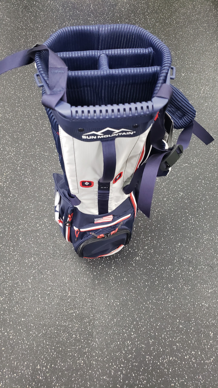New 2.5+ STAND NAVY/WHITE/RED