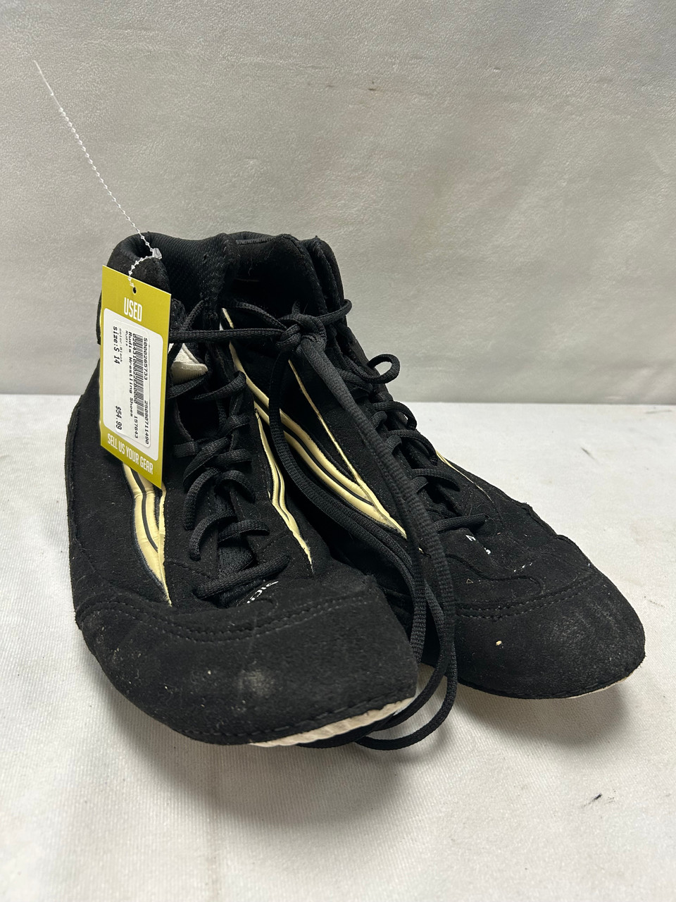 Used Rudis Wrestling Shoes Black Senior 14 - Main Image