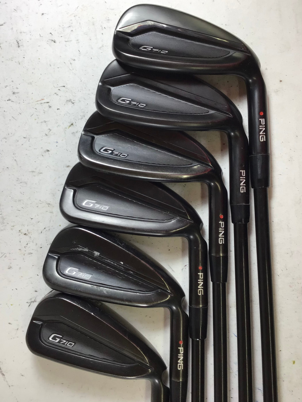 PING G710 5〜W set NSPRO950nGHneo S Ping G710 Iron Set 5I - 9I,W 6 Clubs N.S.PRO 950GH neo Flex