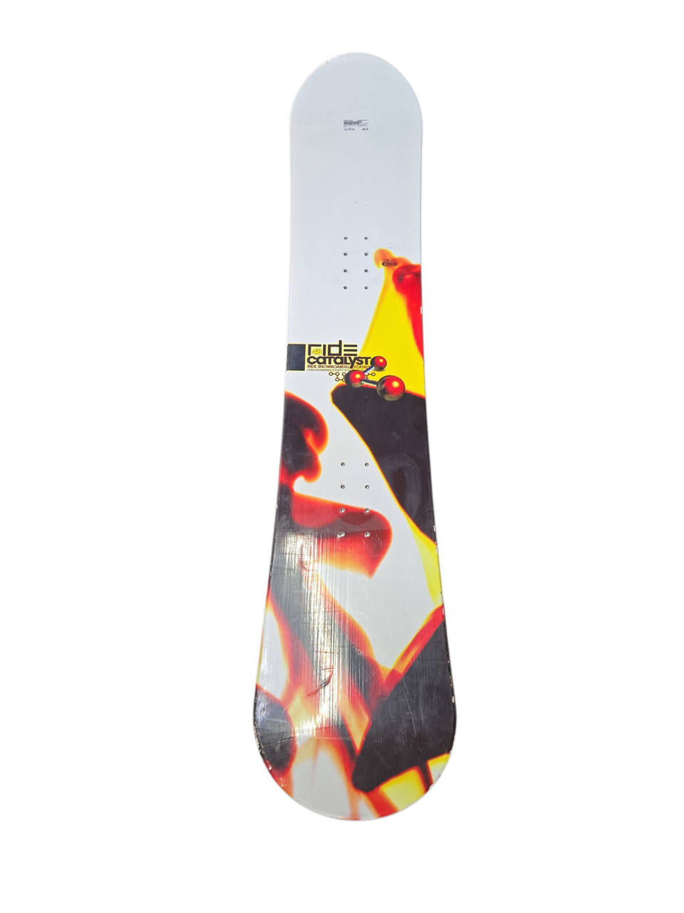 Used Ride CATALYST Mens Snowboard Only White 148 cm