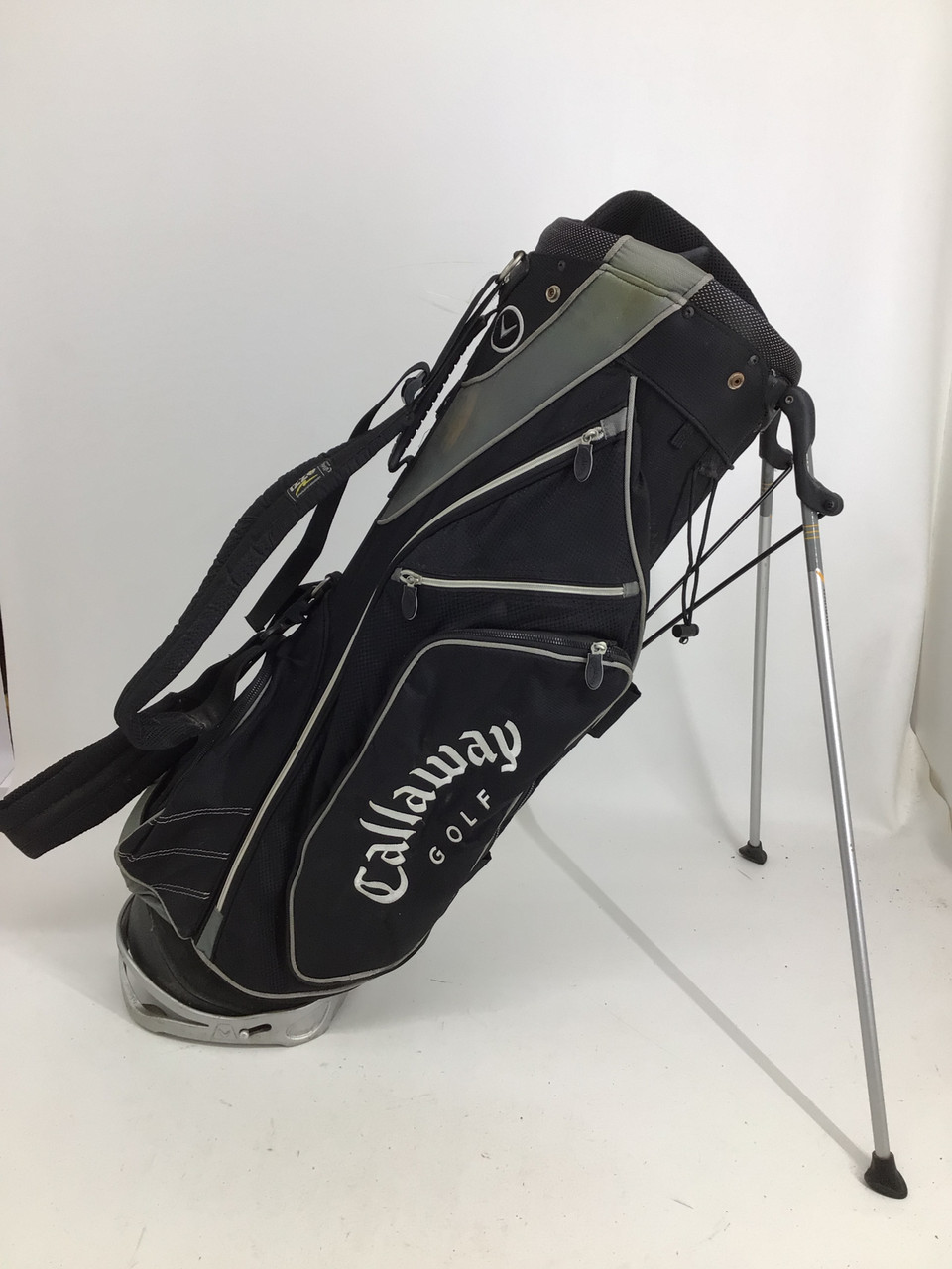 Used Callaway WARBIRD 7 WAY STAND BAG Mens Stand Bag Black