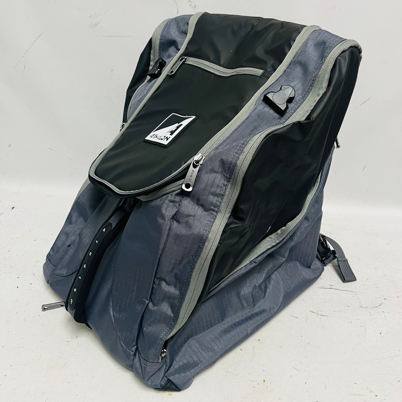 New 431 Deluxe Boot Bag Blk/Gry