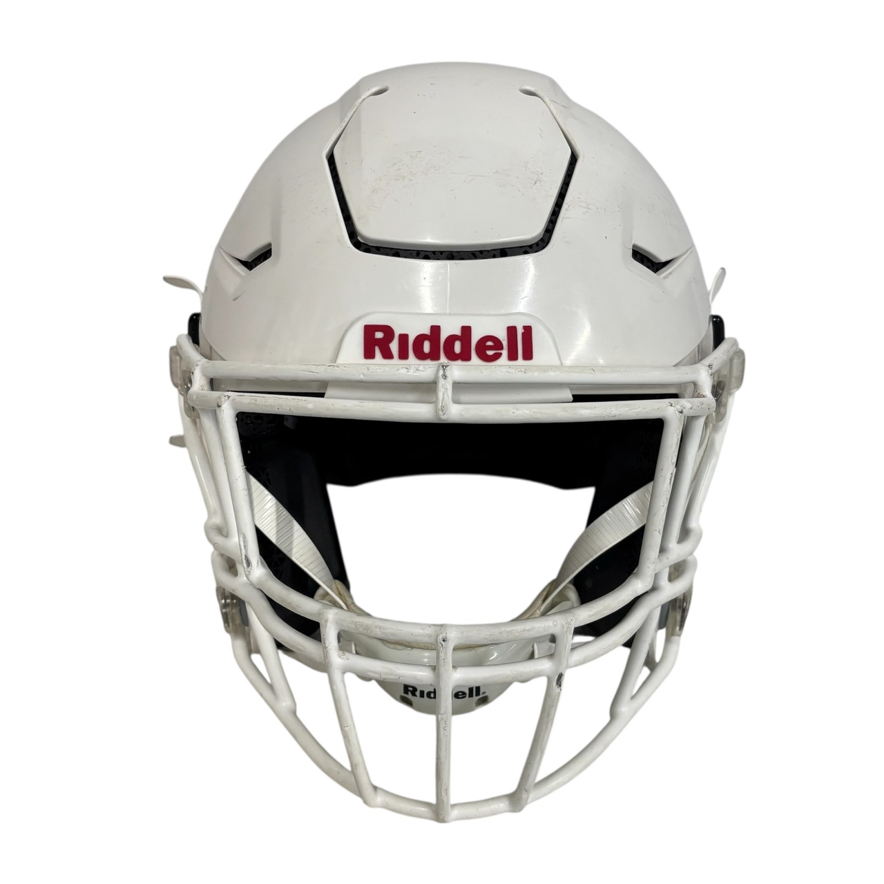 Used Riddell SPEEDFLEX DIAMOND FB Helmet White MD