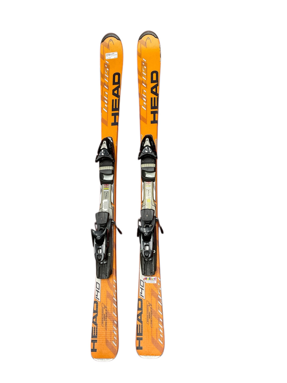 Used Head BIG EASY DH SKI Mens DH Ski/Binding Orange 140 cm