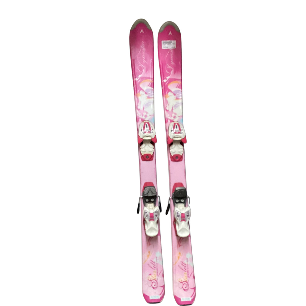 Used Dynastar STARLETT Girls DH Ski/Binding Pink 110 cm