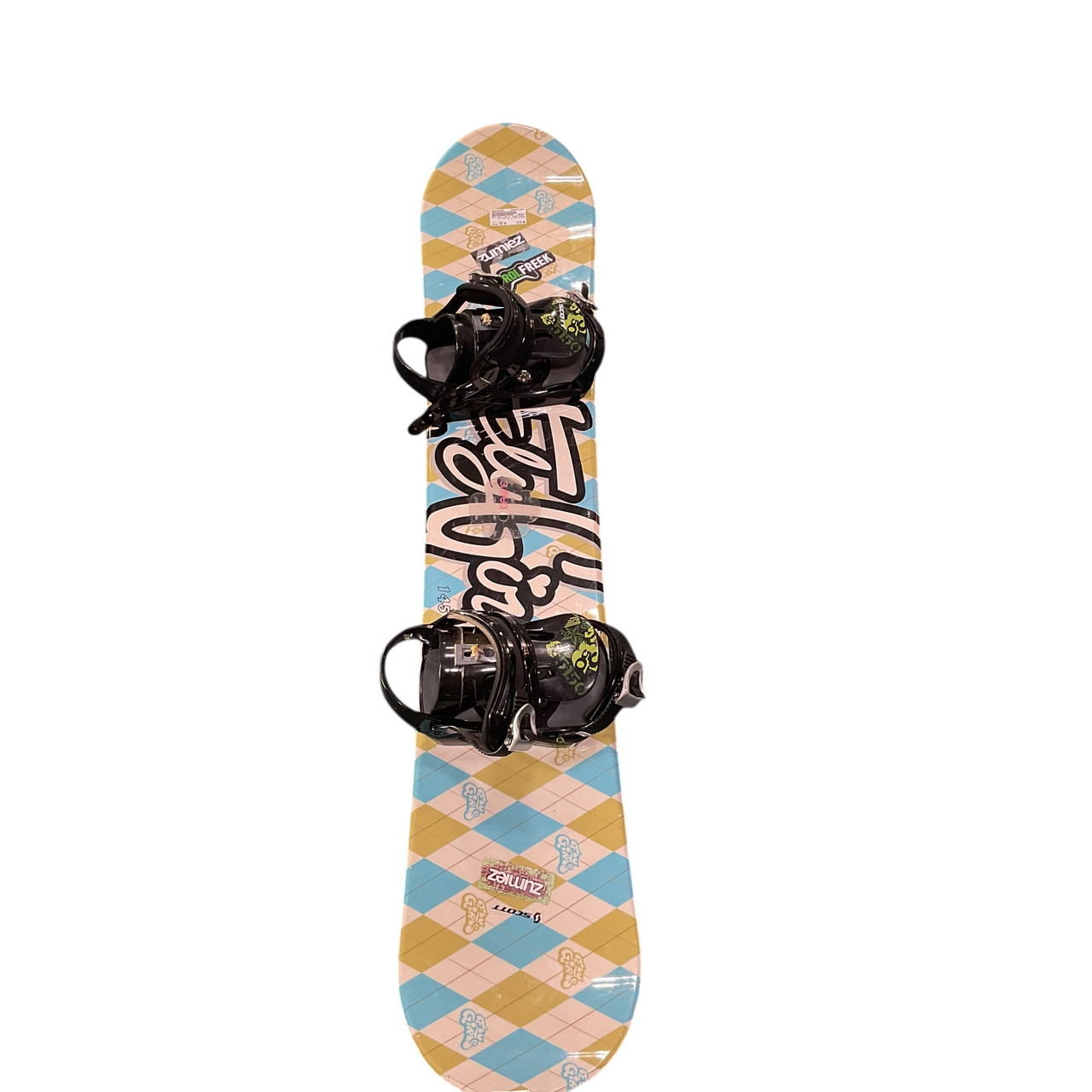 Used FLY GIRL 145 W/ 5150 BINDINGS Womens Board/Bindings White 145 cm