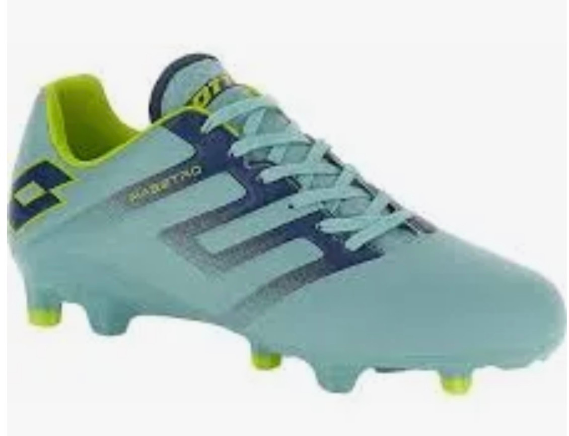 Used Lotto MAESTRO 300 V FG Soccer Cleats Teal Senior 12