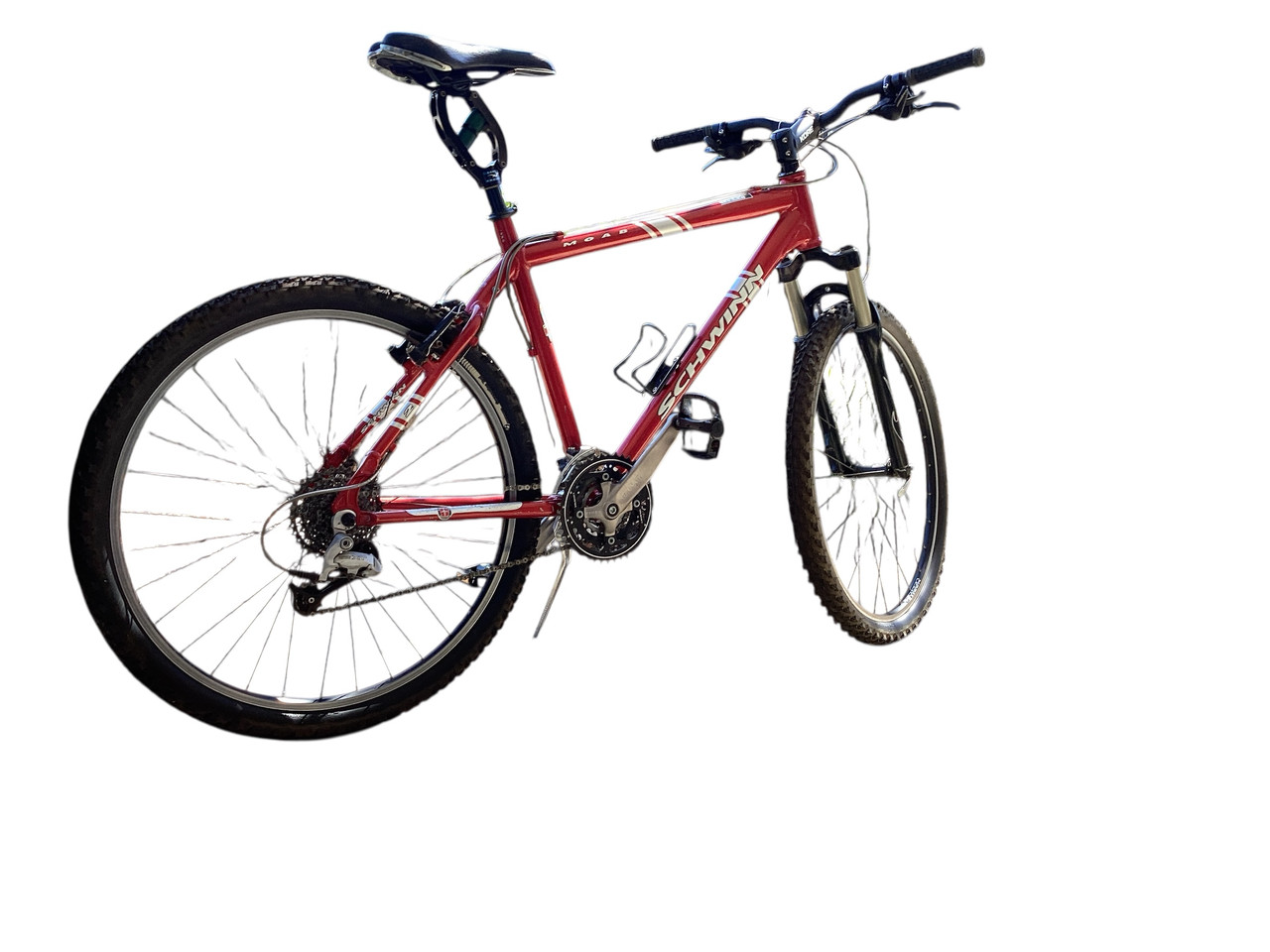 Used Schwinn MOAB Mountain Bike Mens Red 48-52cm - 19-20