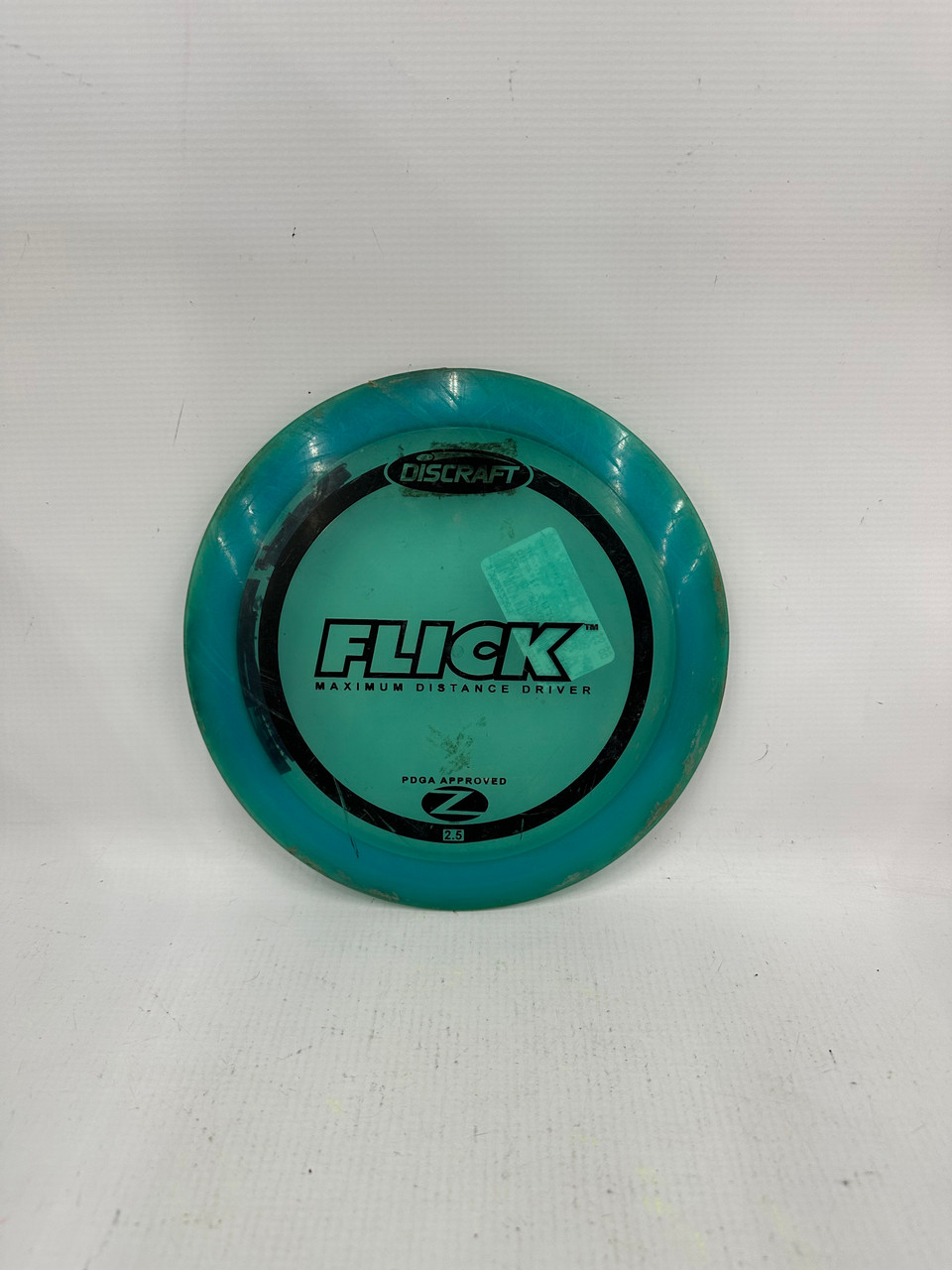 Used Discraft Z FLICK Disc Golf Driver Royal Blue