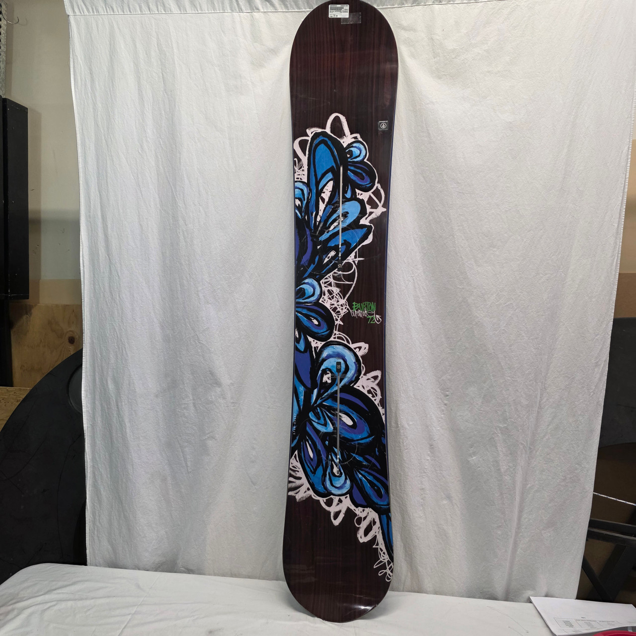 Used Burton SUPERMODEL Mens Snowboard Only Brown 172 cm