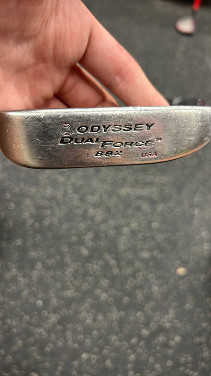 Used Odyssey DUAL FORCE 882 Mens Putter RH