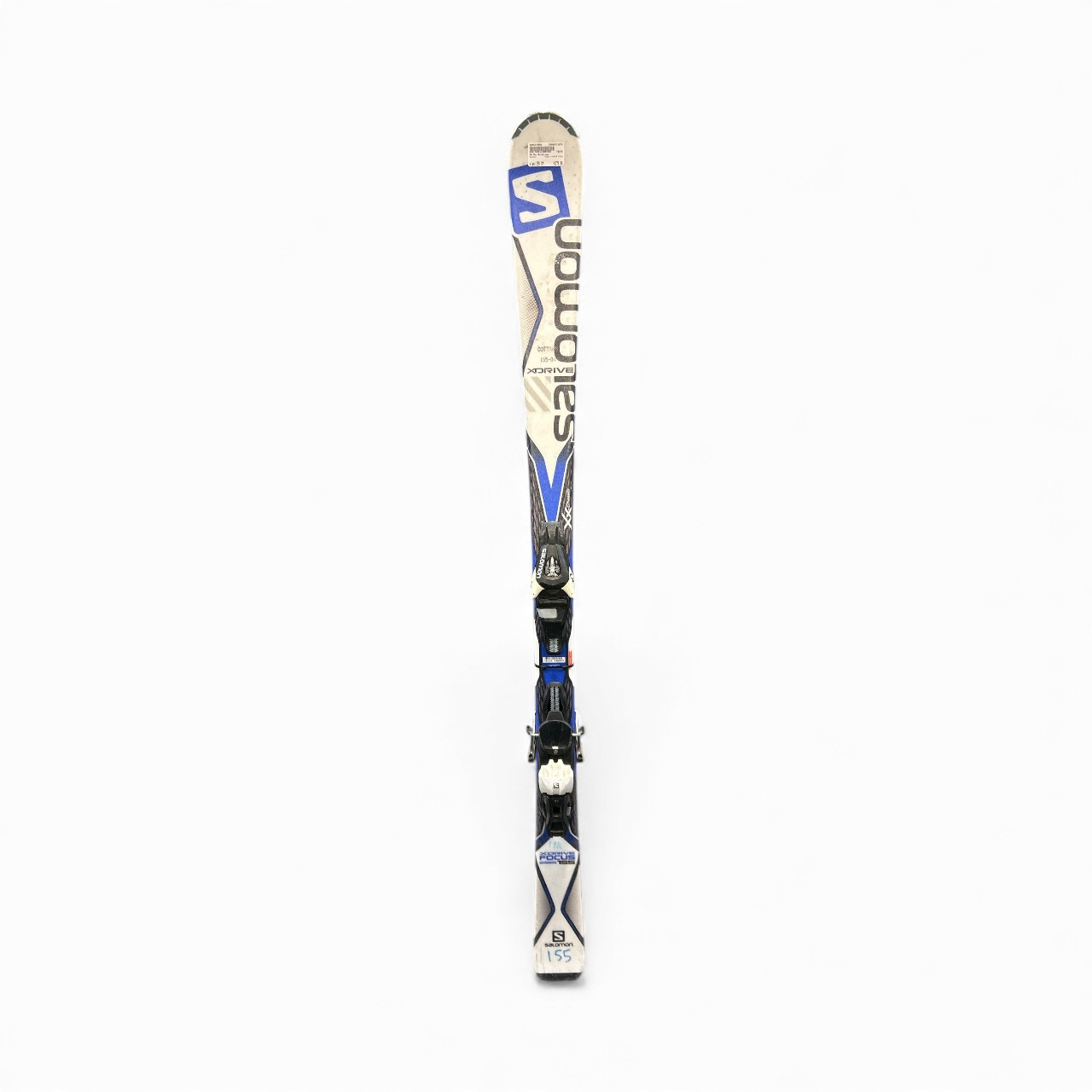 salomon focus ski 155 the double titanal layer optimizes performance on hard snow 155 Salomon XDR Focus R