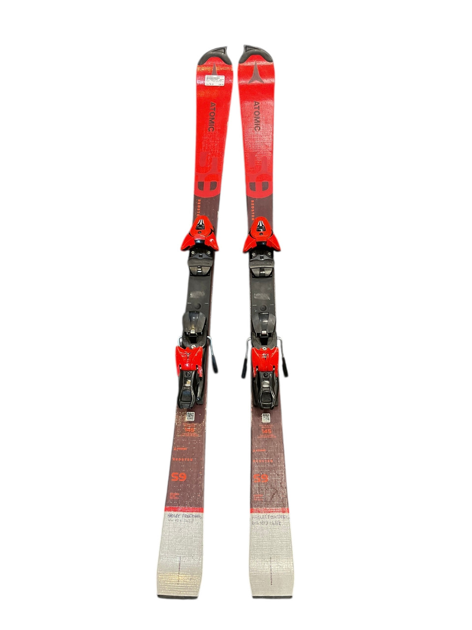Used Atomic REDSTER S9 145CM Mens DH Ski/Binding Red 145 cm