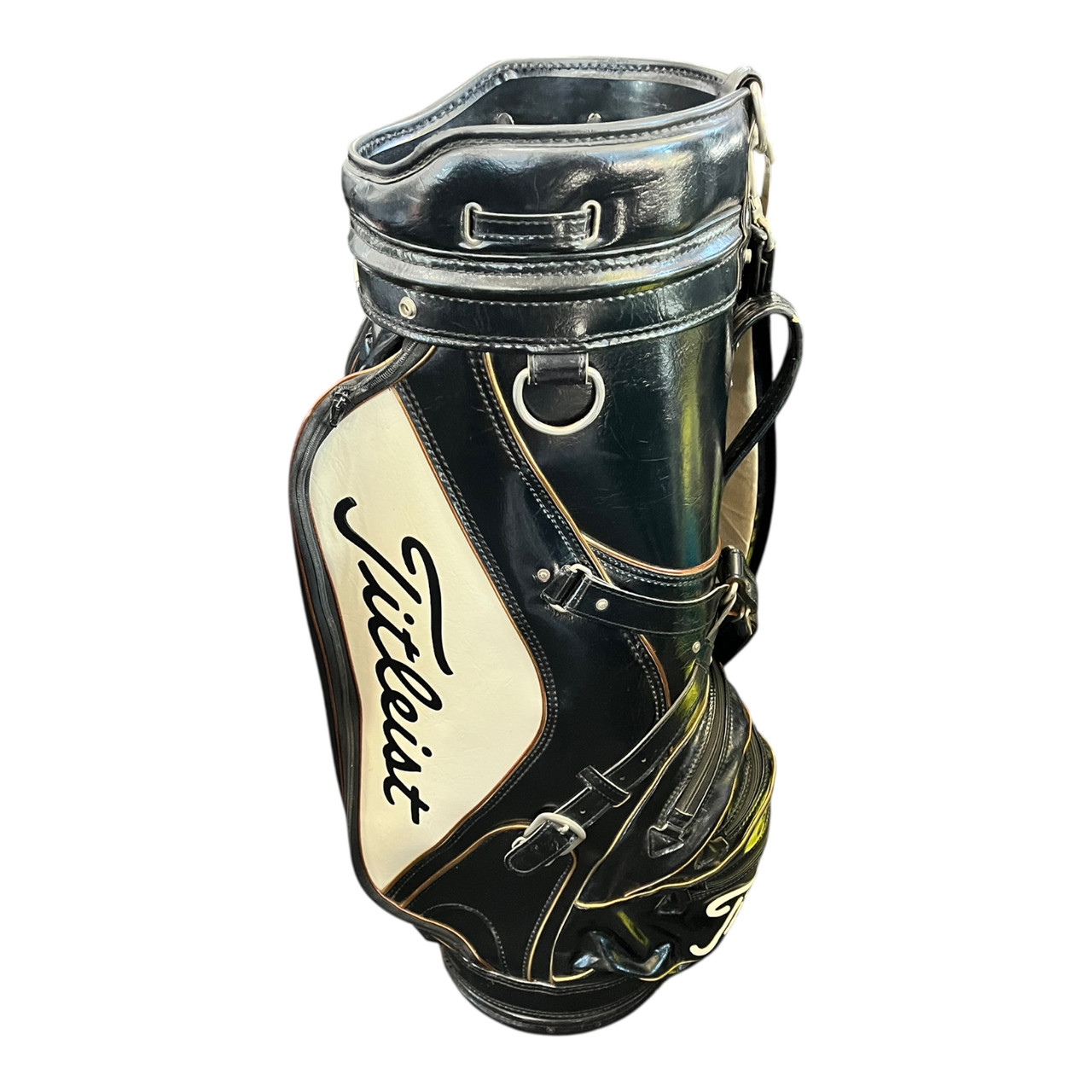 Used Titleist VINTAGE Mens Cart Bag Black