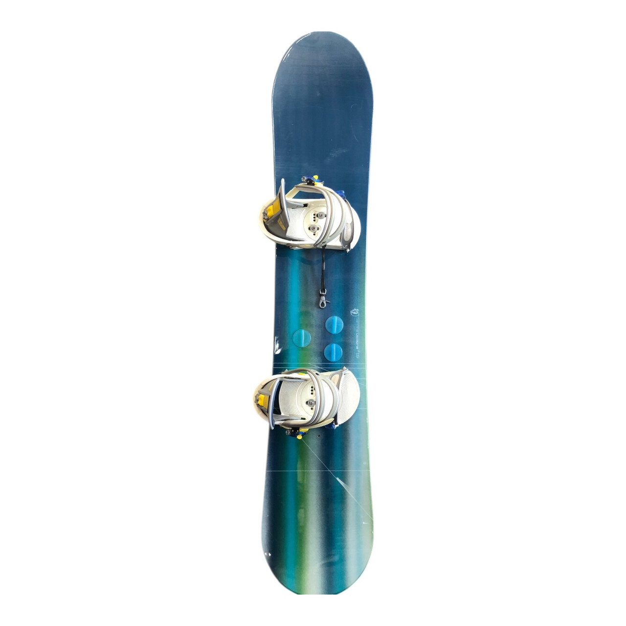 Used Burton BULLET 54 Womens Board/Bindings Teal 137 cm