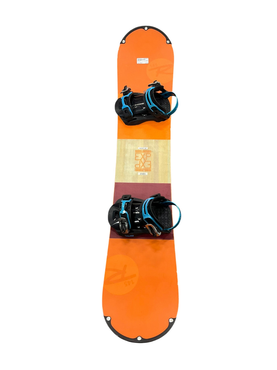 Used Rossignol EXP Mens Board/Bindings Black/Orange/White 145 cm