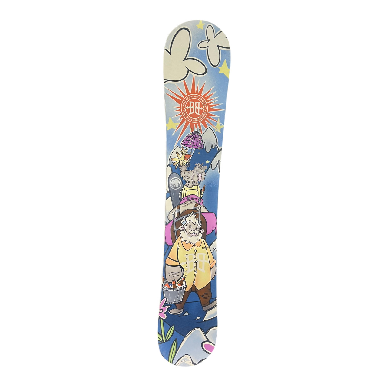 Used Never Summer BRECKENRIDGE BREWERY Mens Snowboard Only None 155 cm