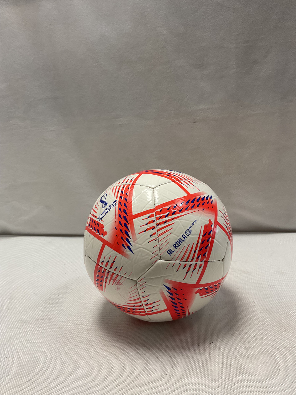 Used Adidas AL RIHLA All Size Soccer Ball White 3