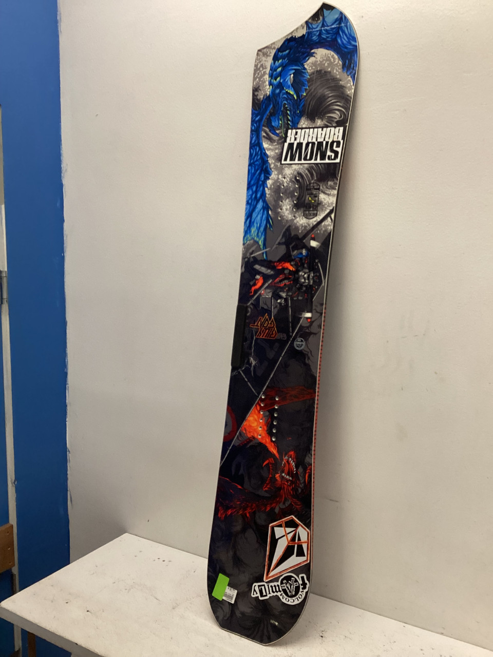 Used GNU BILLY GOAT Mens Snowboard Only Black 159 cm