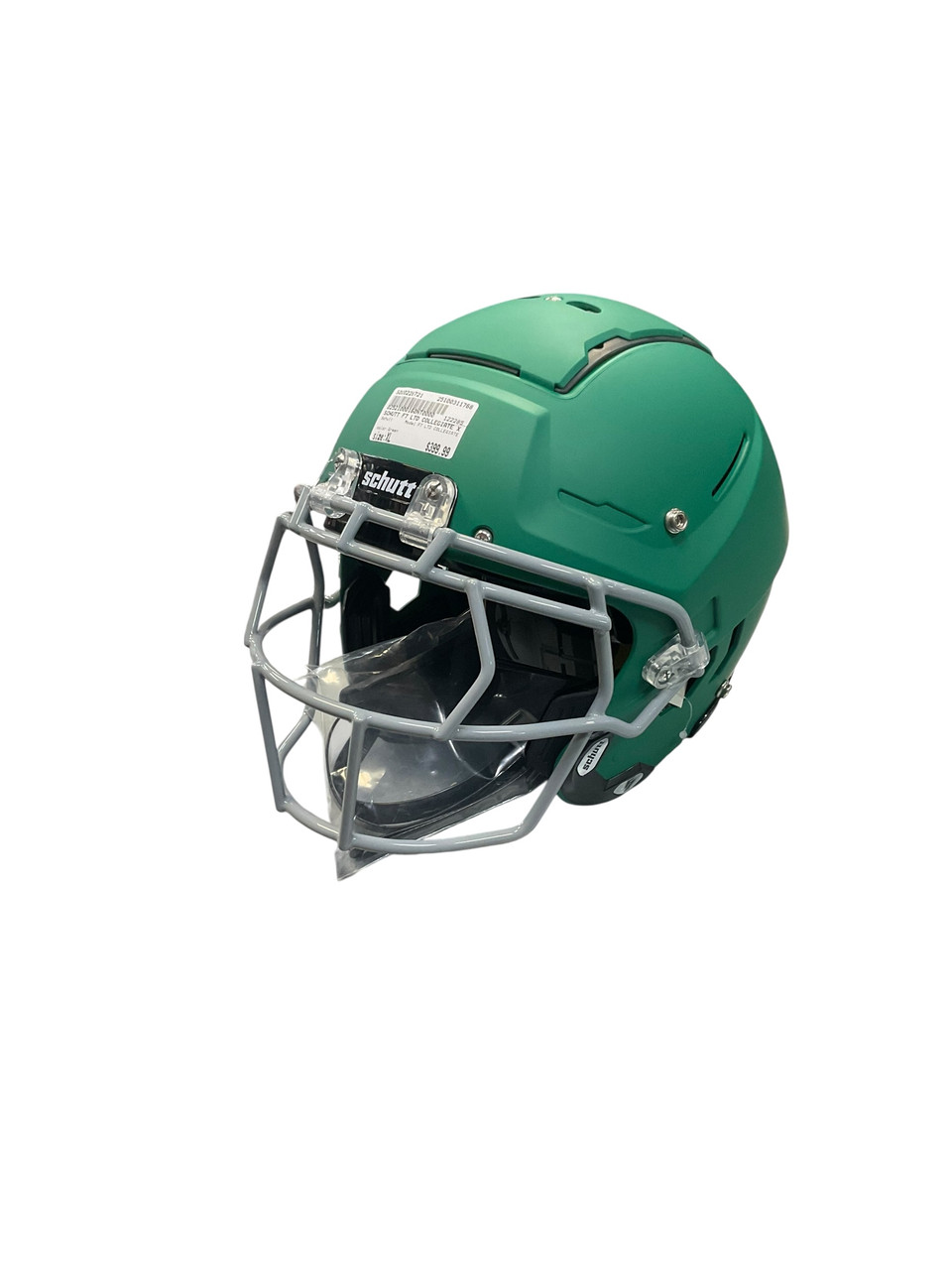 f7 helmet green Schutt VTD Professional Varsity Football Helmet, Facemask Not Included, Dark Green, Small : Sports & Outdoors point hookup is protected behind facemask to reduce friction on impact Internal RFLX Available now! The new