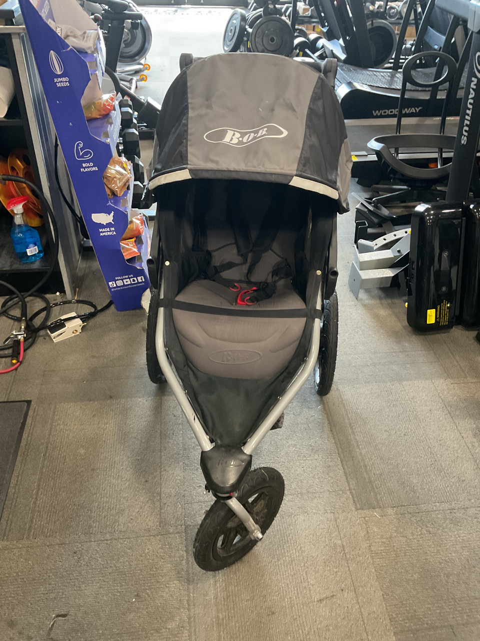 Used B.O.B JOGGING STROLLER One-person Stroller Black