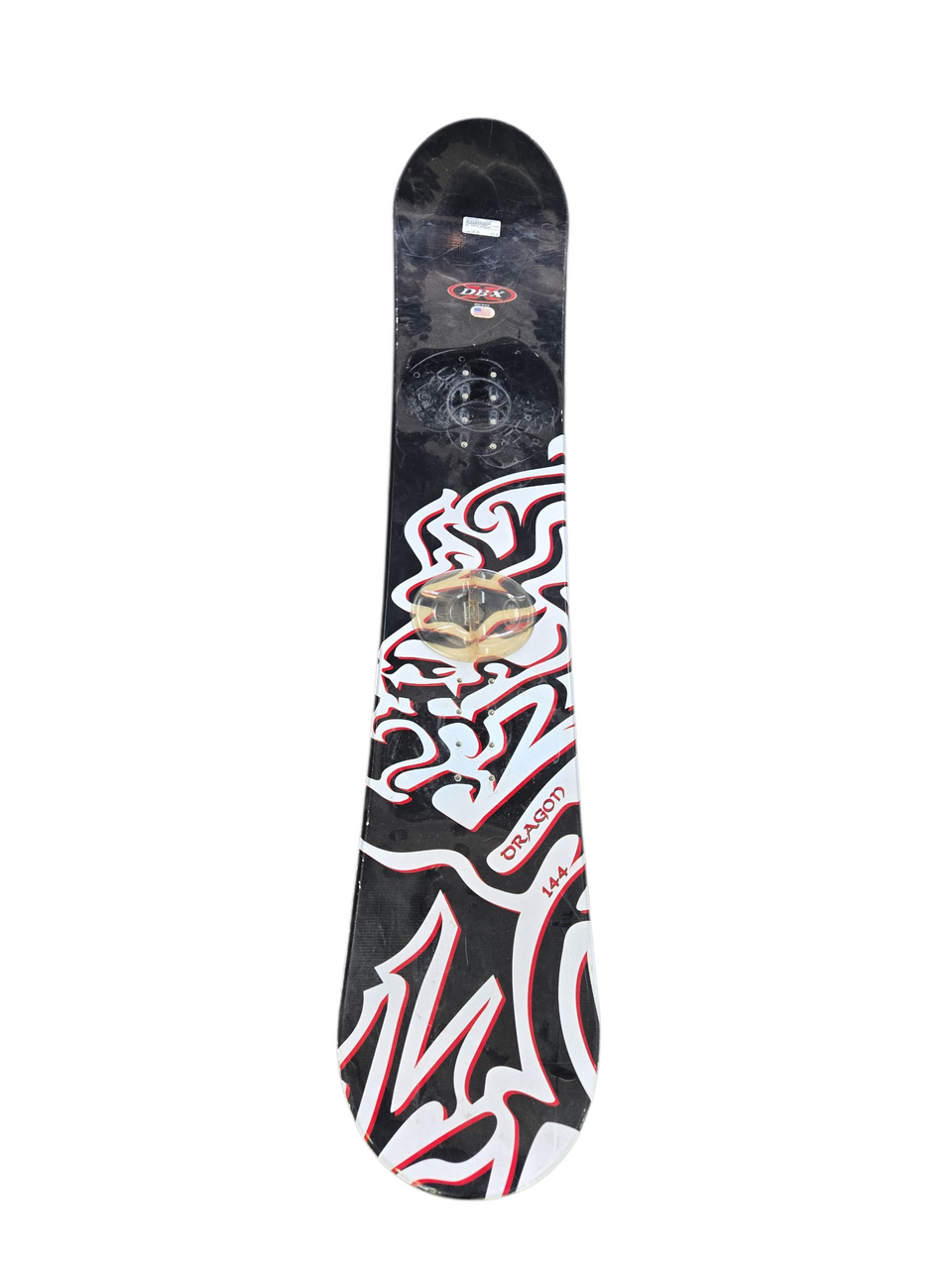 Used DBX DRAGON SNOWBOARD Mens Snowboard Only Black 144 cm