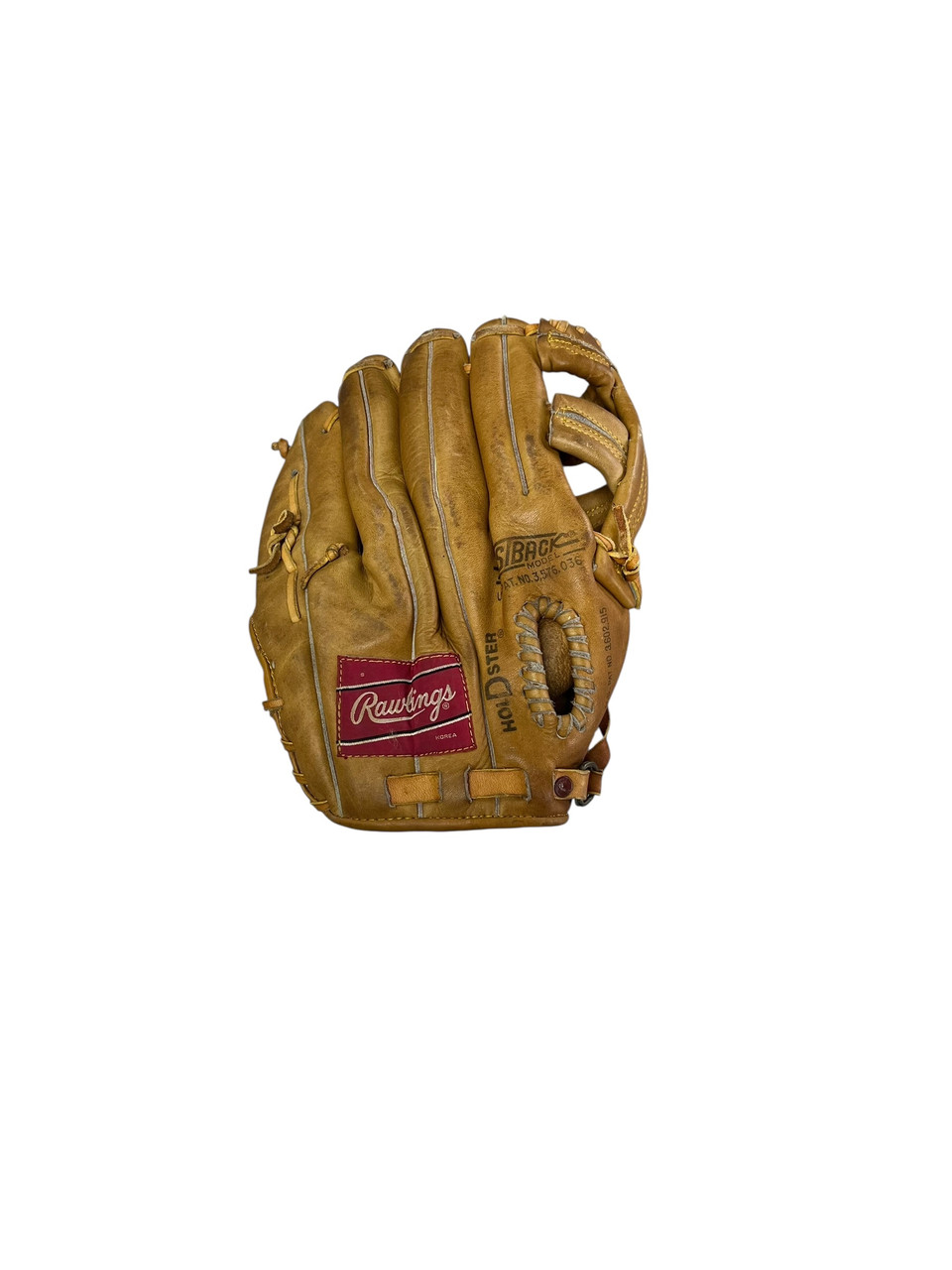 Used Rawlings REGGIE JACKSON BB/SB Glove RH Throw Brown 11