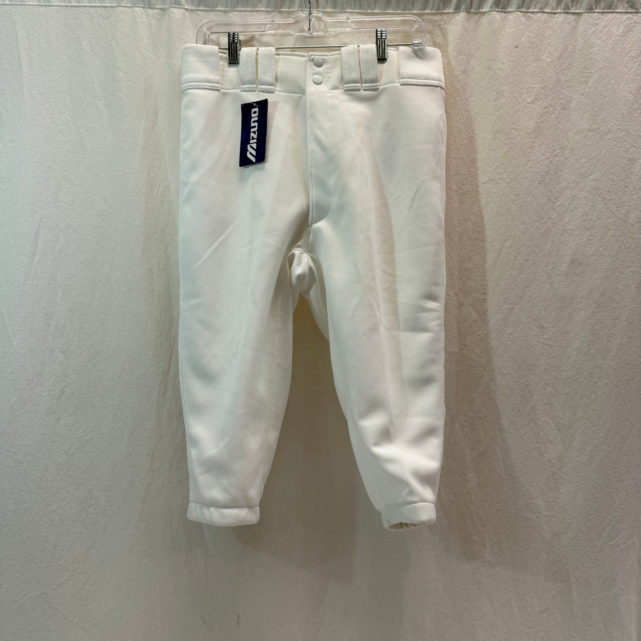 New Mizuno ADULT BASEBALL PANTS BB/SB Pant Mens White MD