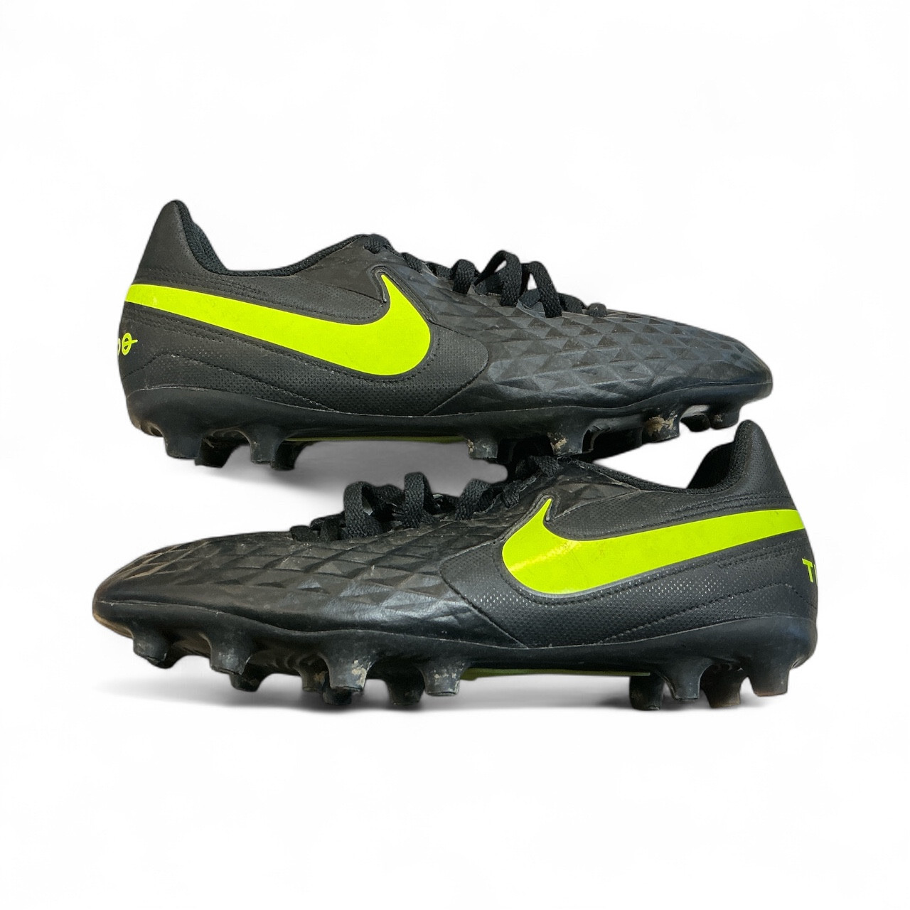 neon green soccer cleats