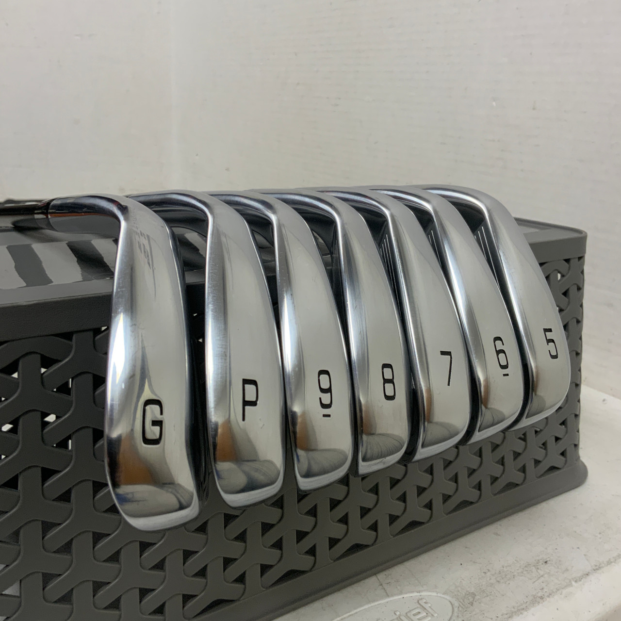 Used Mizuno MX SPEED METAL Mens Iron Set RH 5I-GW/AW