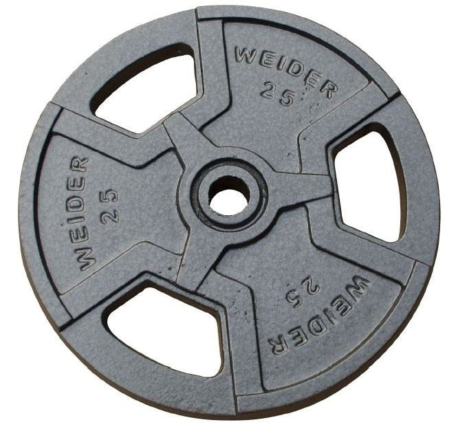 WEIDER 25LB STANDARD PLATE Exercise Fitness/ Standard Plates Sets