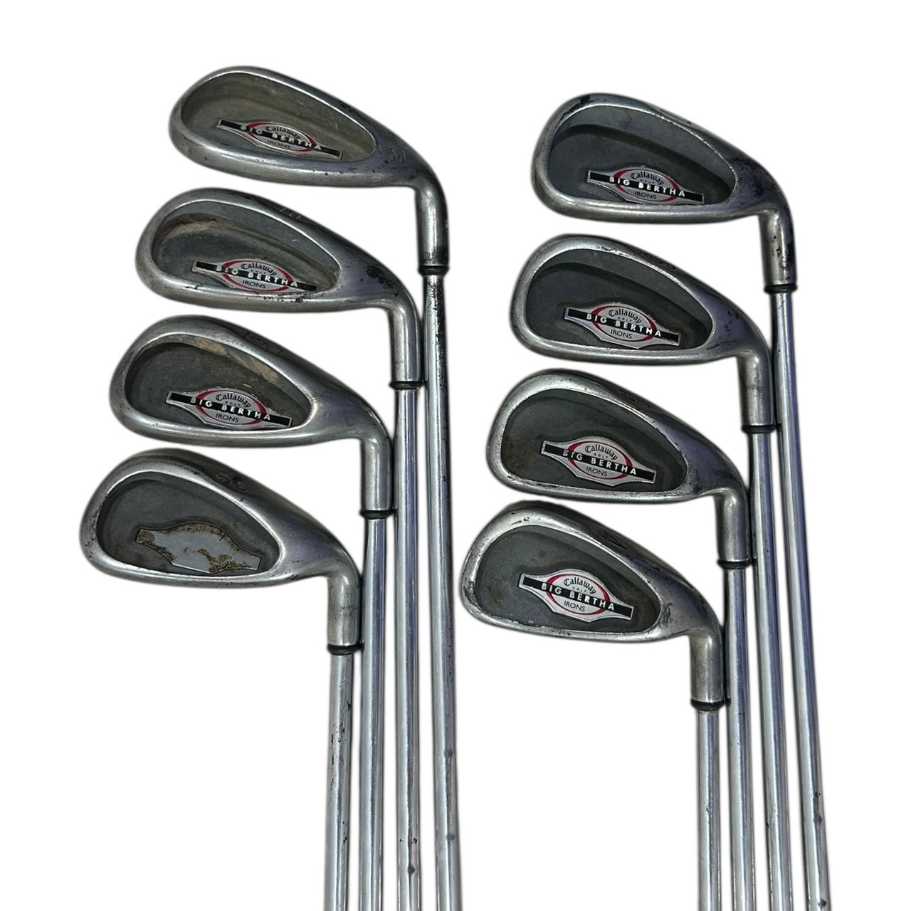 Used Callaway BIG BERTHA IRONS Mens Iron Set RH 4I-PW
