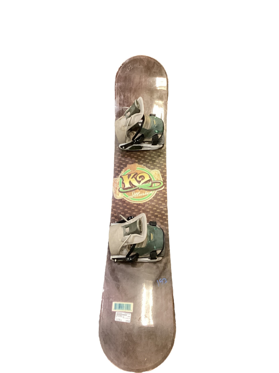 Used K2 ILLUSION 152 Mens Board/Bindings Brown 152 cm
