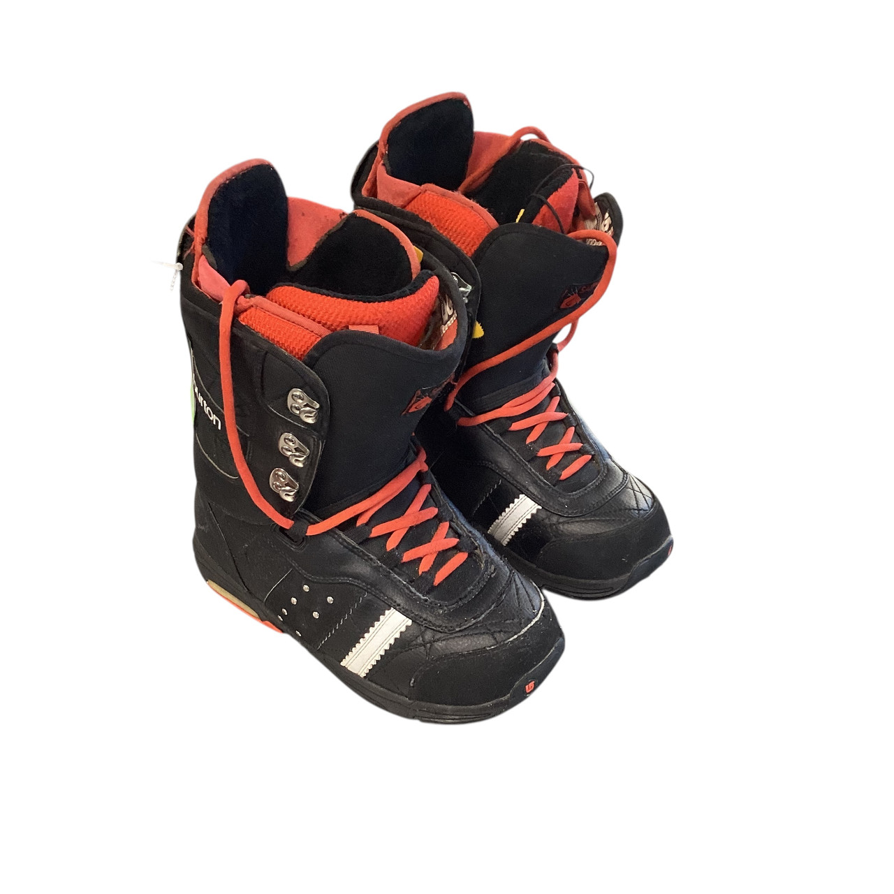 Used Burton IMPRINT 3 Mens Snowboard Boots Black Senior 8.5