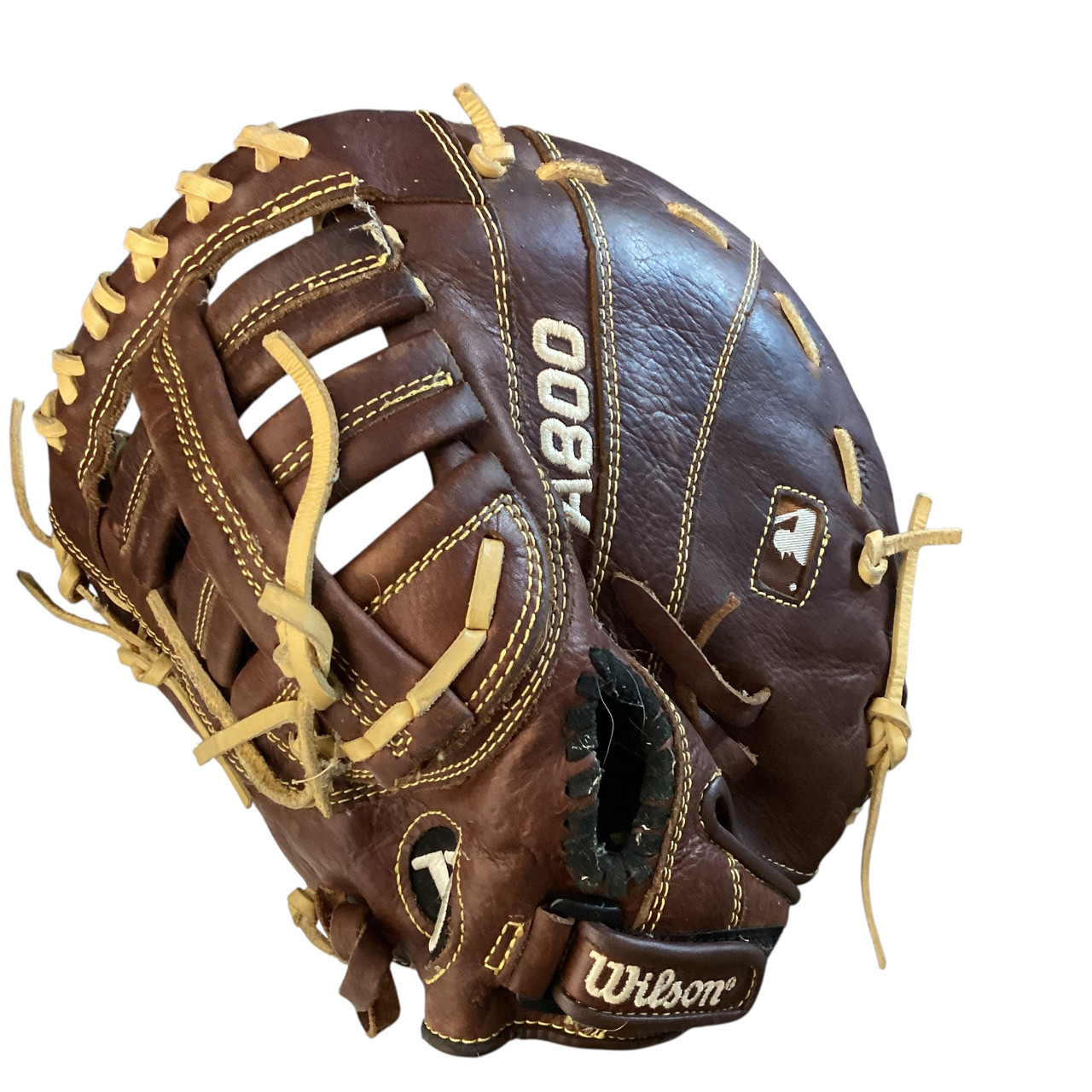 Wilson A800 野球グローブ ブラウン Used Wilson A800 BB/SB First Base RH Throw Brown 11 1/2