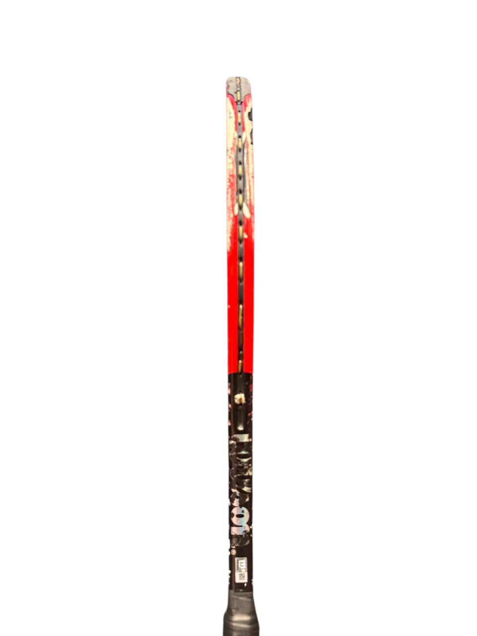 Used Wilson PRO STAFF RF97 AUTOGRAPH Adult Tennis Racquet Red 4 3/8