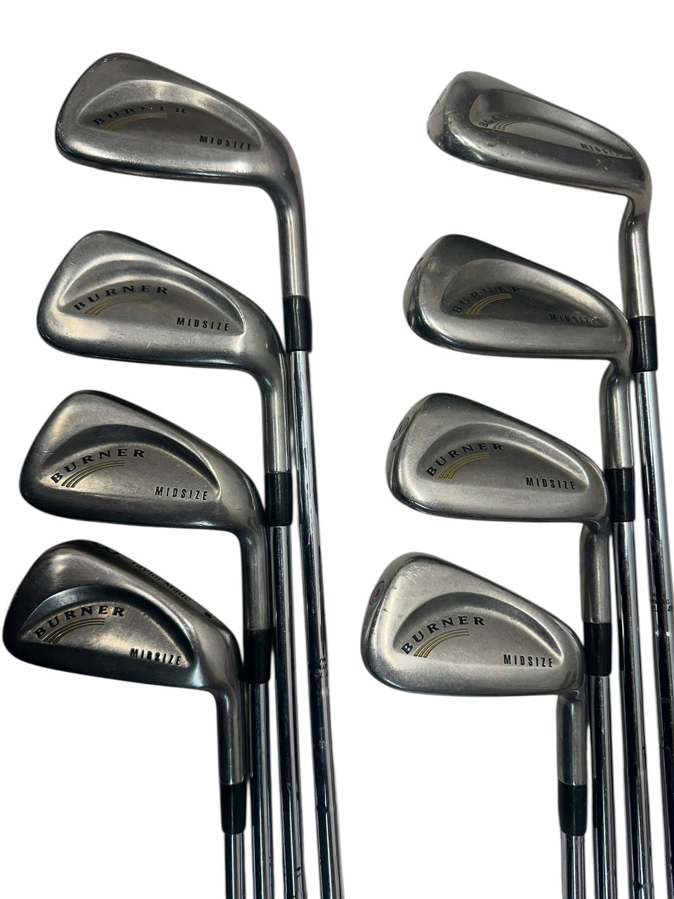 Used Taylormade BURNER MIDSIZE Mens Iron Set RH 3I-PW