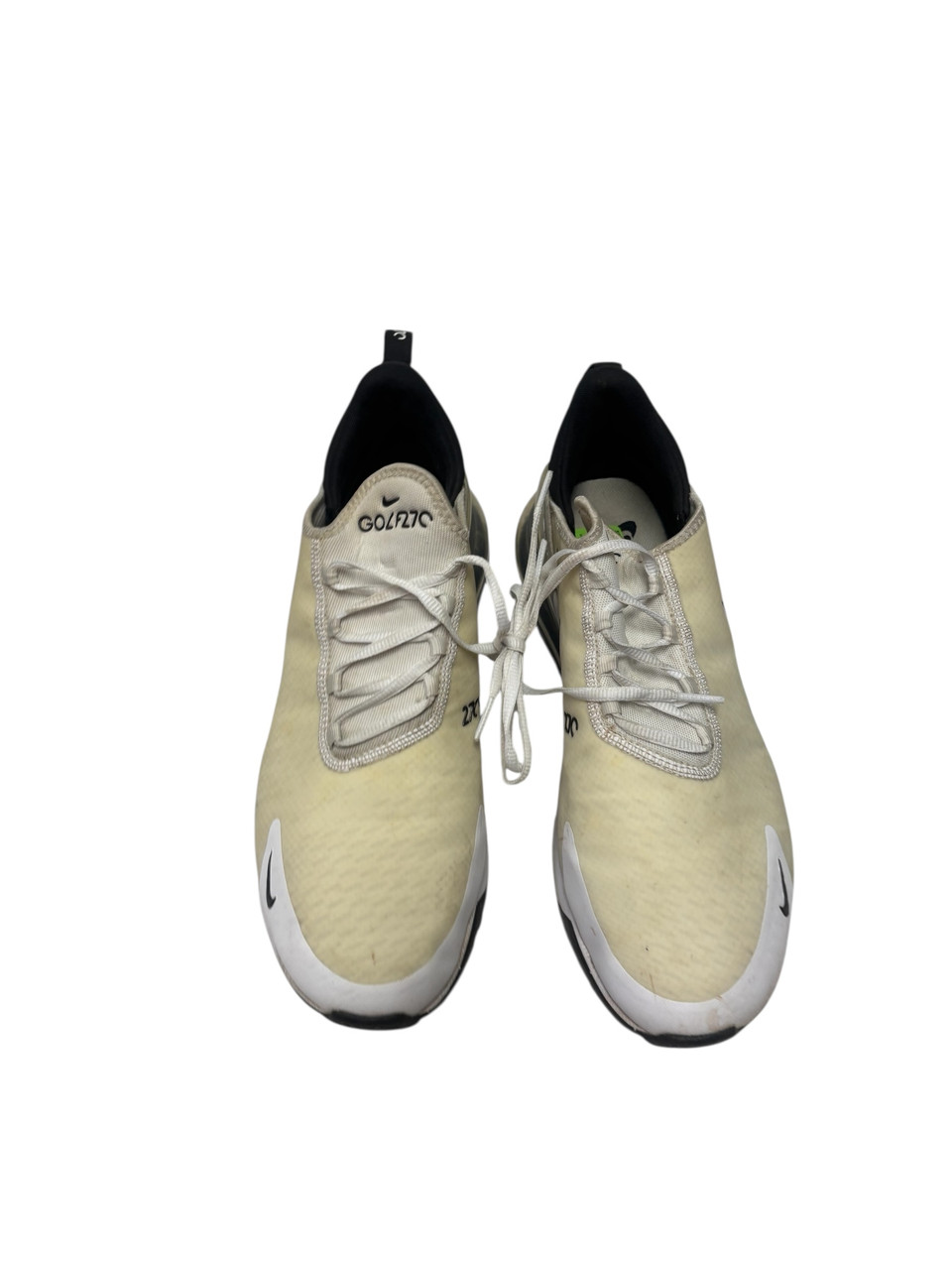 Used Nike AIR MAX 270 GOLF CK6483-102 Mens Golf Shoes White  display picture 1