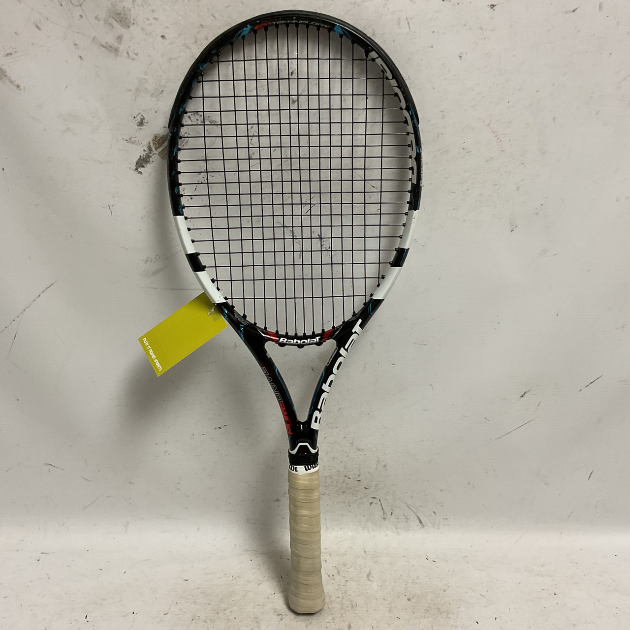 ラケット(硬式用) Babolat Pure Drive Roddick + Used Babolat PURE DRIVE RODDICK Adult Tennis Racquet Black 4 3/8
