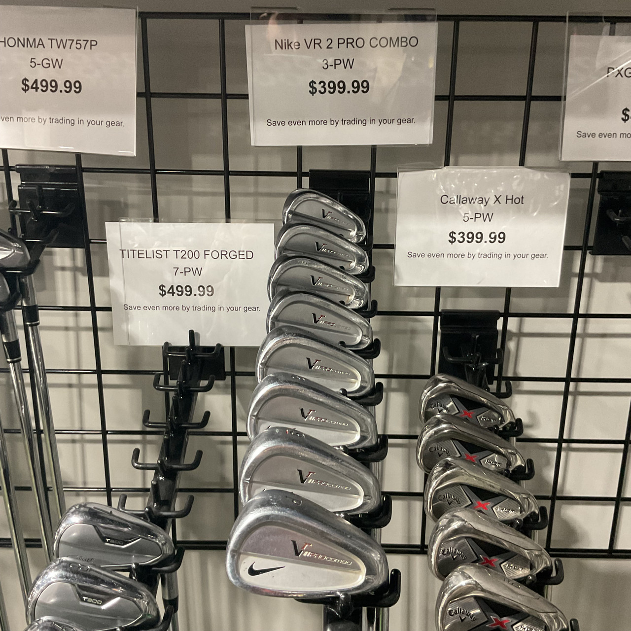 NIKE VR PRO COMBO IRON セット Used Nike VR Pro Combo CB Iron Set 3-PW Used Golf Club at