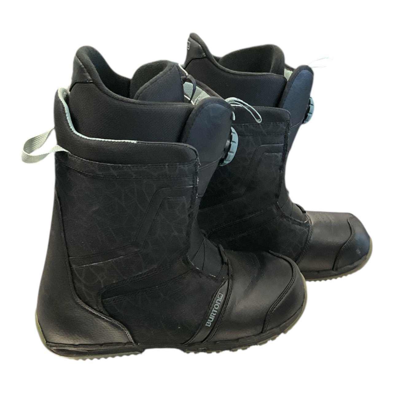 Used Burton TYRO Mens Snowboard Boots Black Senior 13