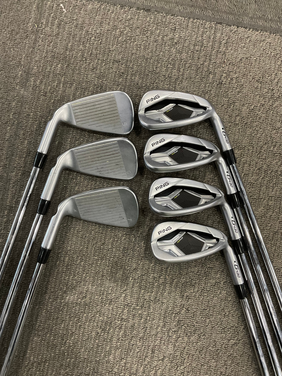 Used Ping G430 Mens Iron Set RH 5I-GW/AW