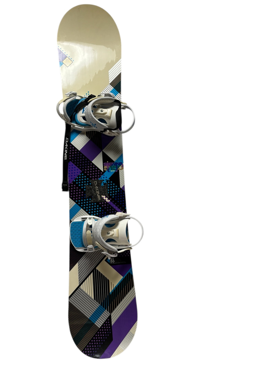 Used 5150 SIENNA Womens 149 cm Snowboard w/ Union Flite Bindings
