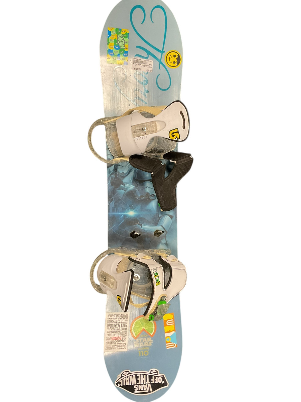 Used Burton STAR WARS CHOPPER Boys Board/Binding None 110 cm