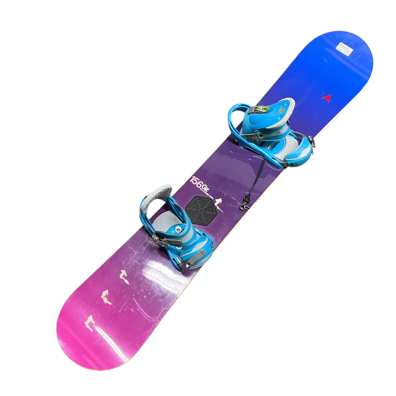Used DYNASTAR GZ Womens Board/Bindings Purple 156 cm