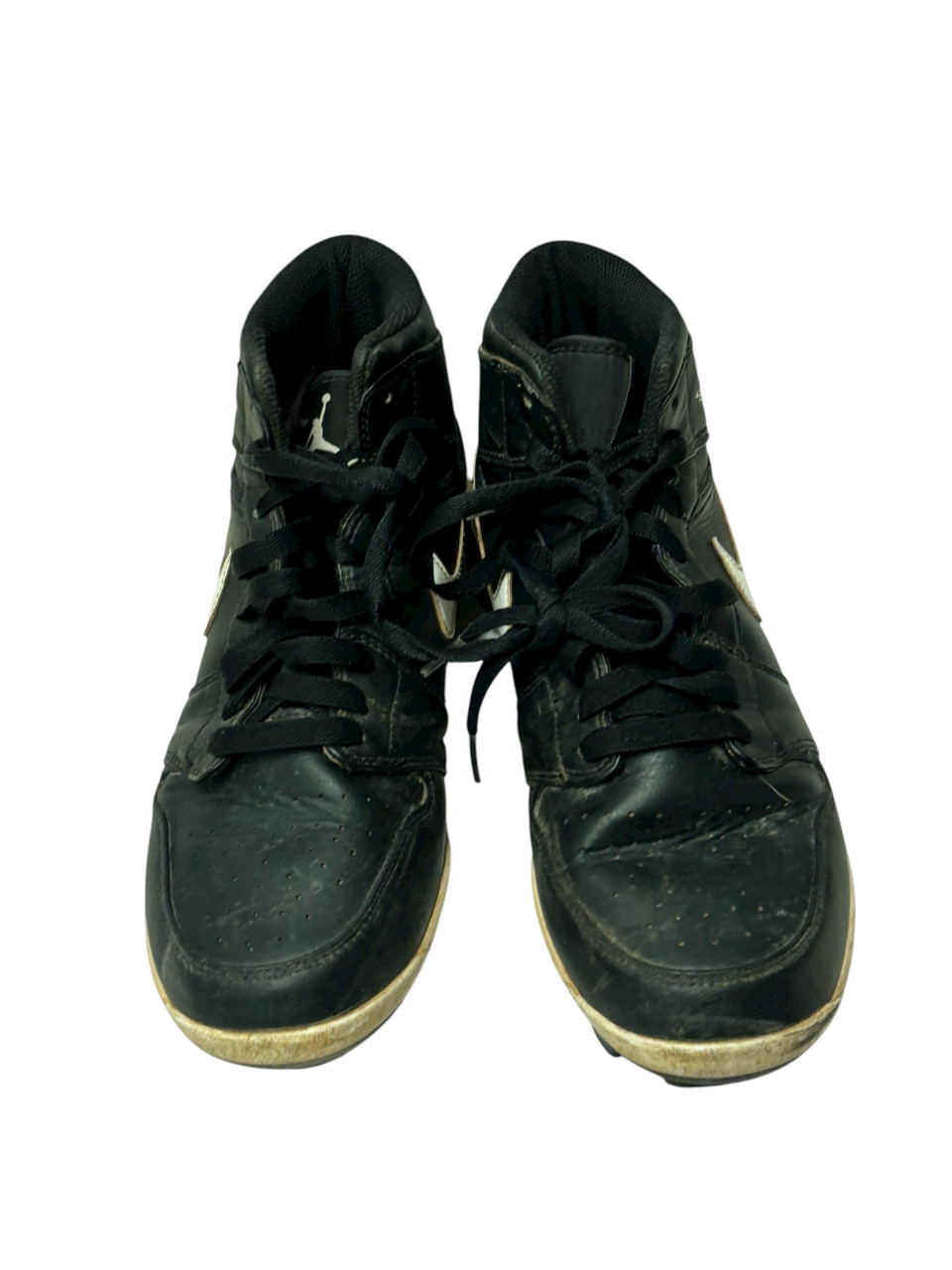 all black jordan 1 cleats