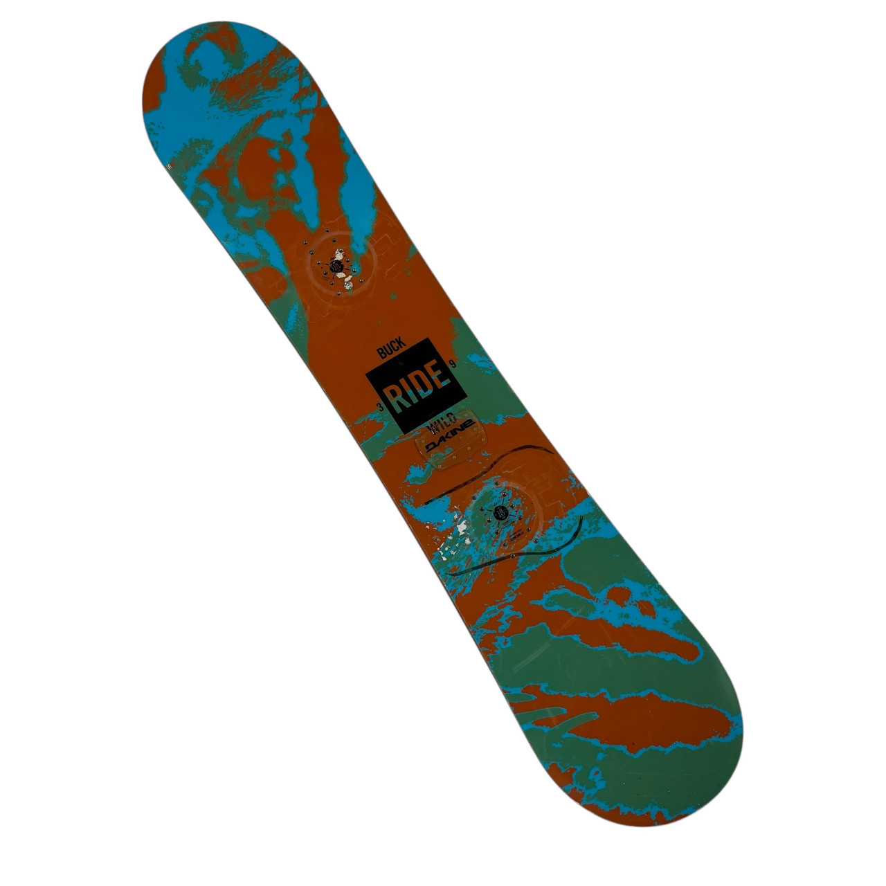Used Ride BUCKWILD Boys Snowboard Only Carolina Blue 139 cm