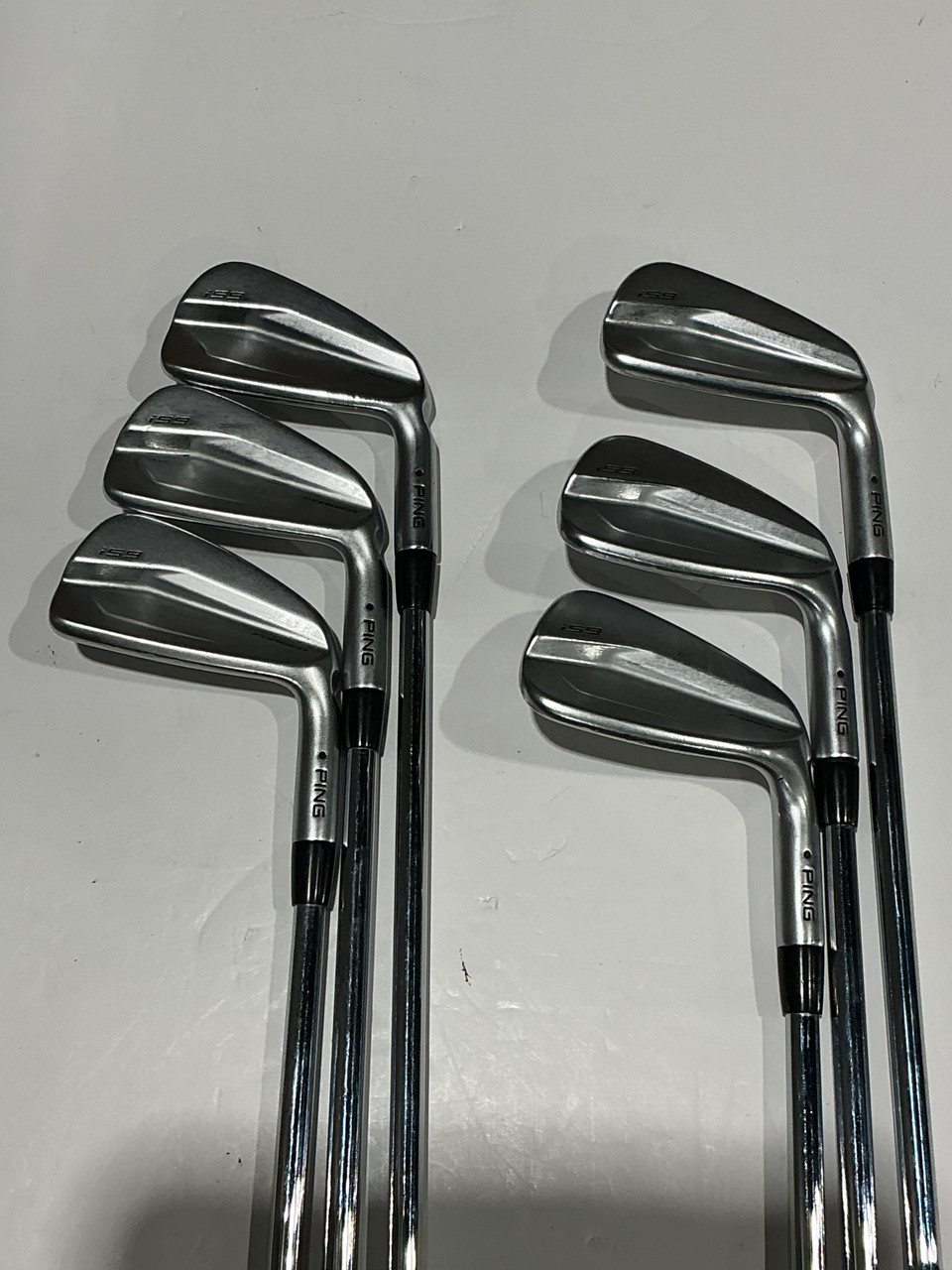 Used Ping I59 Black Dot Mens Iron Set RH 4I-9I *NO PW*
