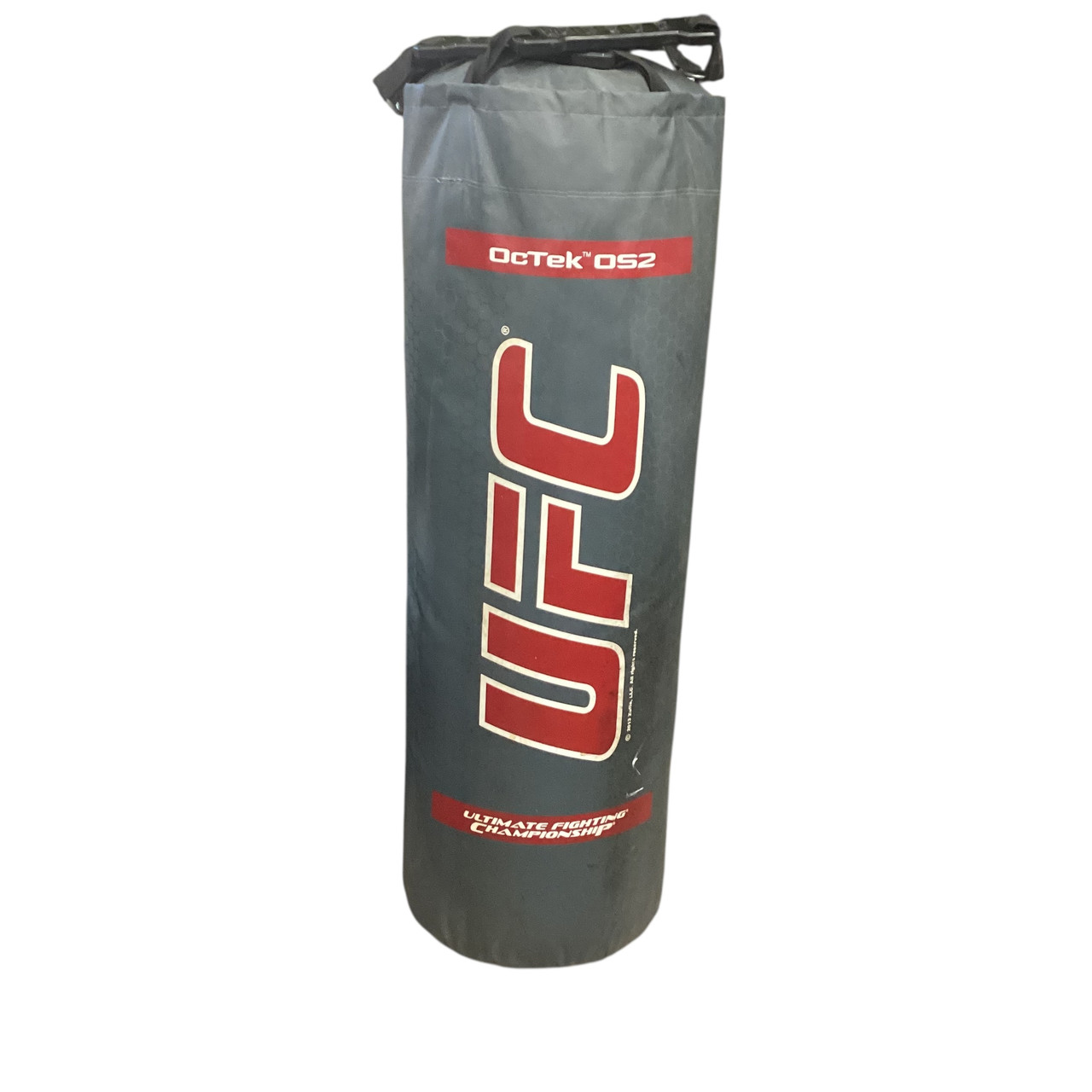 Used UFC OCTEK OS2 Boxing Heavy Bag Grey 110 lb