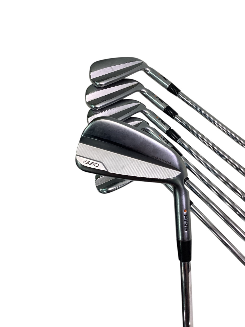 Used Ping I530 ORANGE DOT Mens Iron Set RH 5I-GW/AW